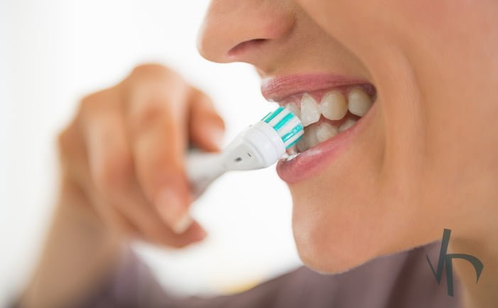 brushing with braces