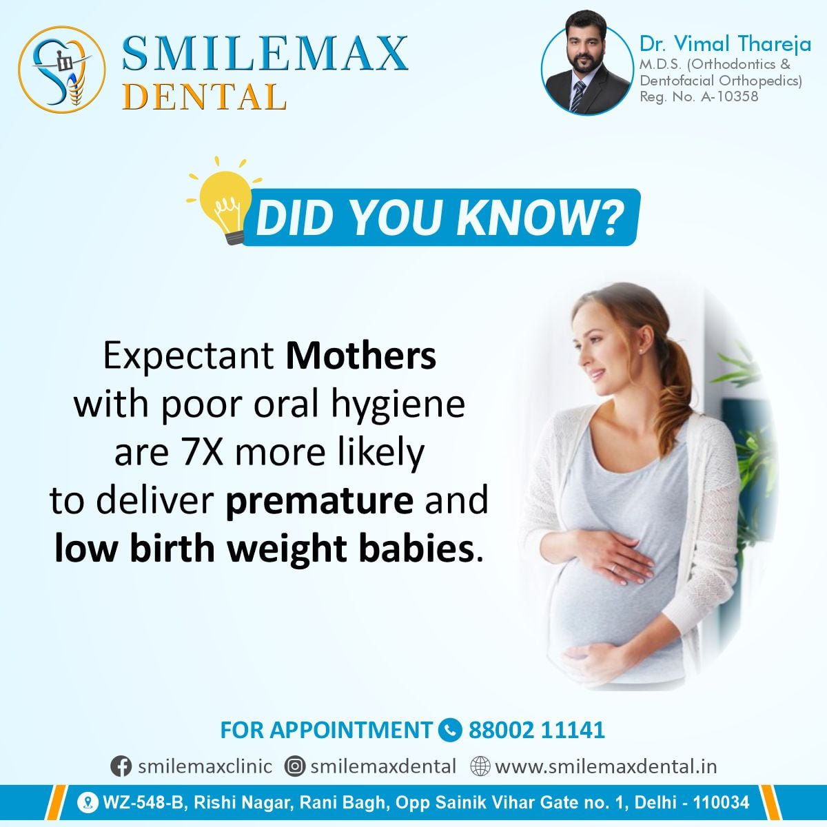 Poor oral hygiene and preterm delivery